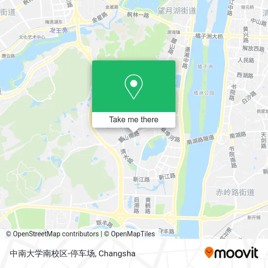中南大学南校区-停车场 map