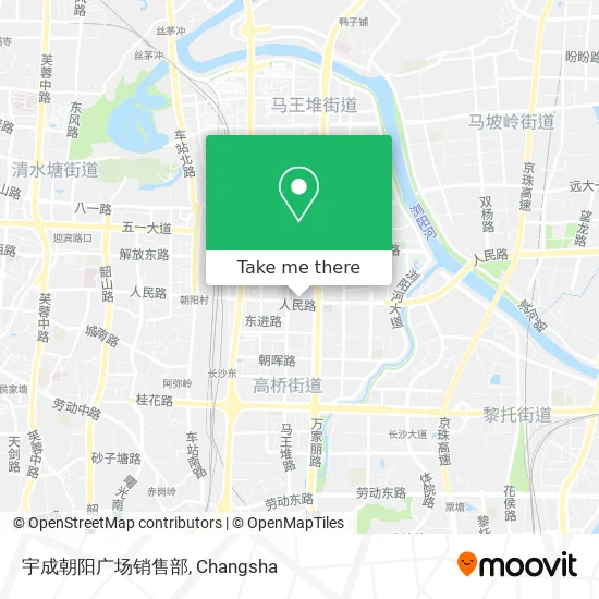 宇成朝阳广场销售部 map