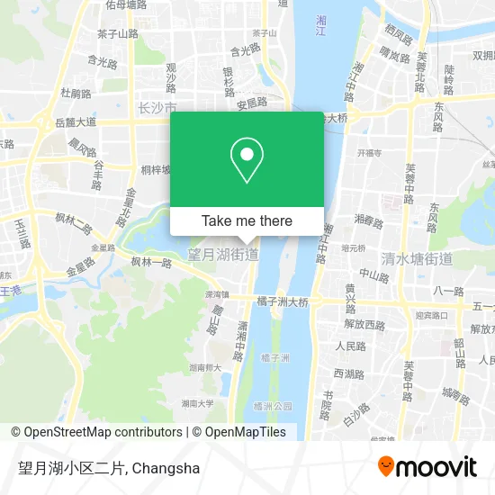 望月湖小区二片 map