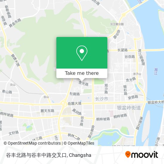 谷丰北路与谷丰中路交叉口 map
