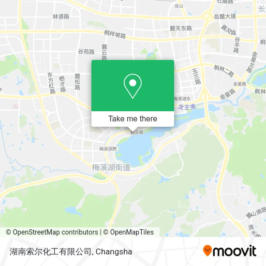 湖南索尔化工有限公司 map