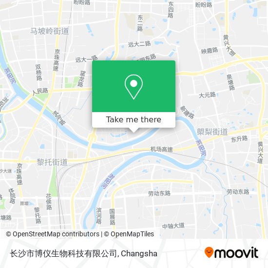 长沙市博仪生物科技有限公司 map