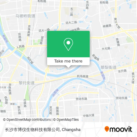 长沙市博仪生物科技有限公司 map