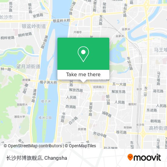 长沙邦博旗舰店 map