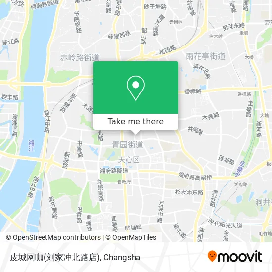 皮城网咖(刘家冲北路店) map