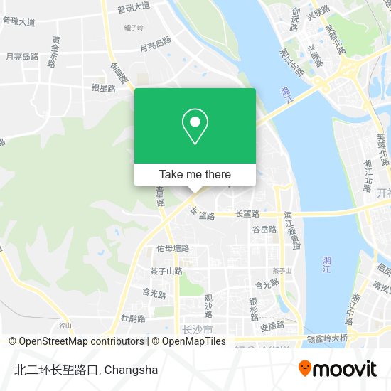 北二环长望路口 map