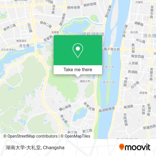 湖南大学-大礼堂 map