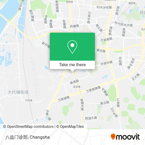 八益门诊部 map