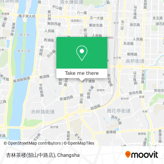杏林茶楼(韶山中路店) map
