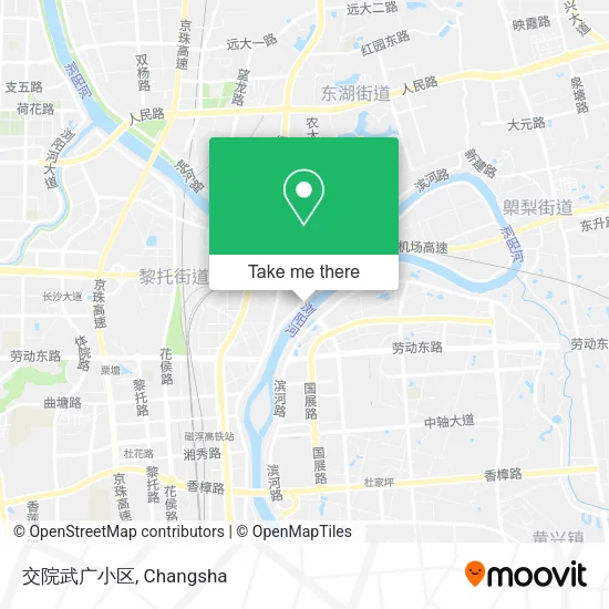 交院武广小区 map