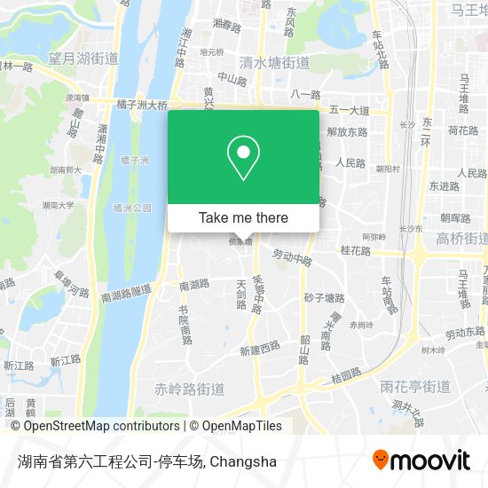 湖南省第六工程公司-停车场 map