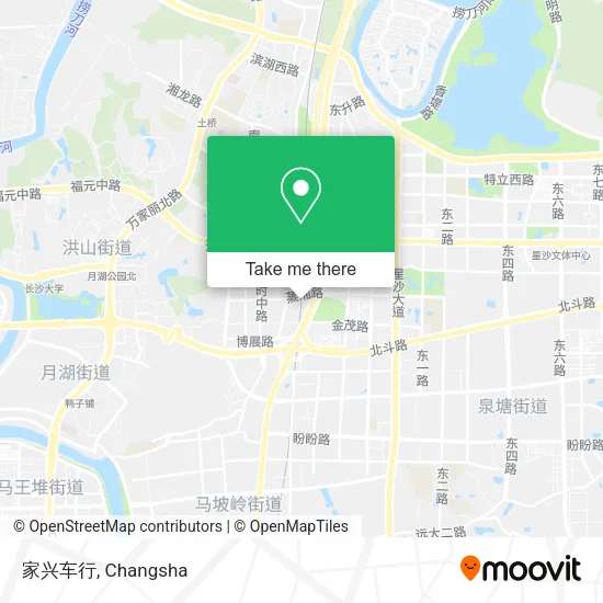 家兴车行 map