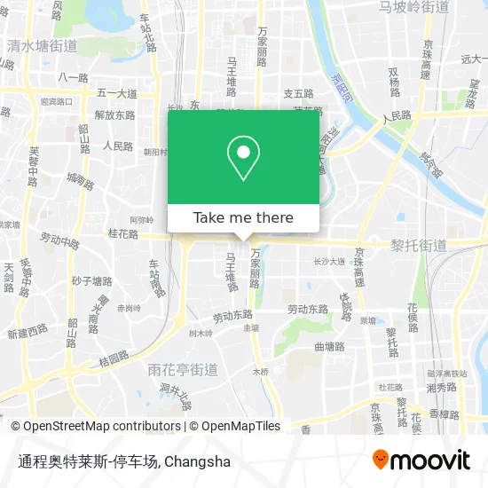通程奥特莱斯-停车场 map