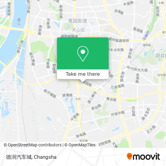 德润汽车城 map