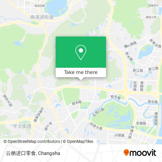 云栖进口零食 map