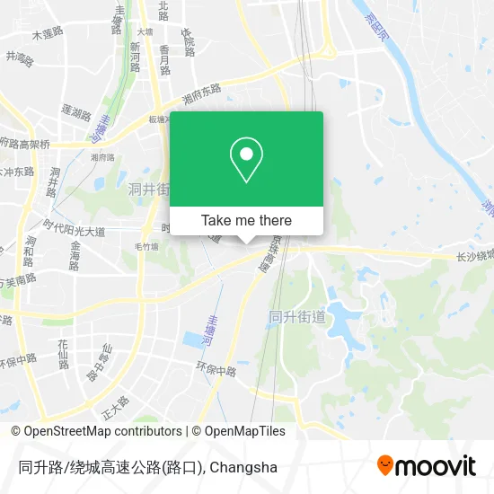 同升路/绕城高速公路(路口) map