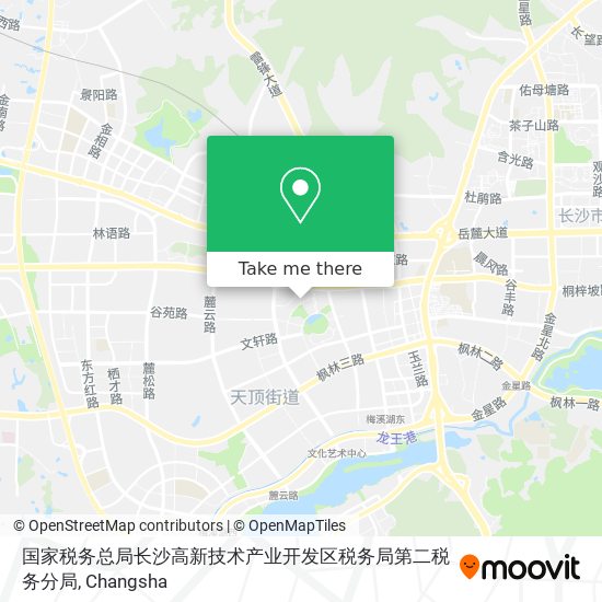 国家税务总局长沙高新技术产业开发区税务局第二税务分局 map