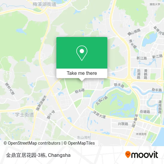 金鼎宜居花园-3栋 map