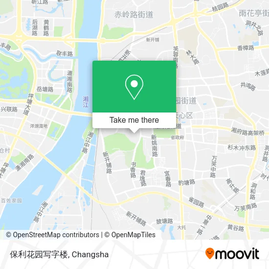 保利花园写字楼 map
