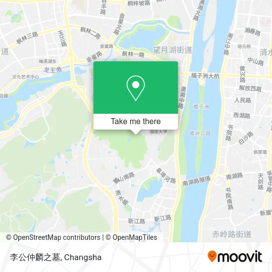 李公仲麟之墓 map