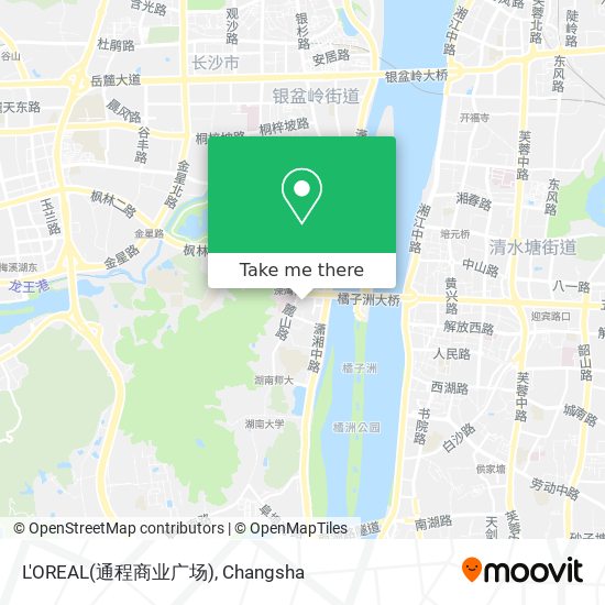 L'OREAL(通程商业广场) map