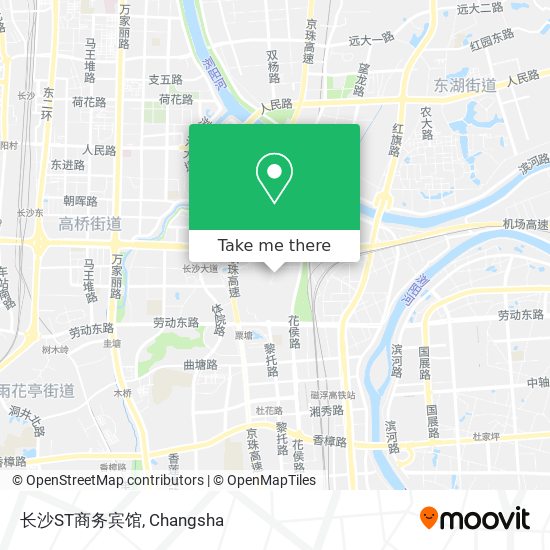 长沙ST商务宾馆 map