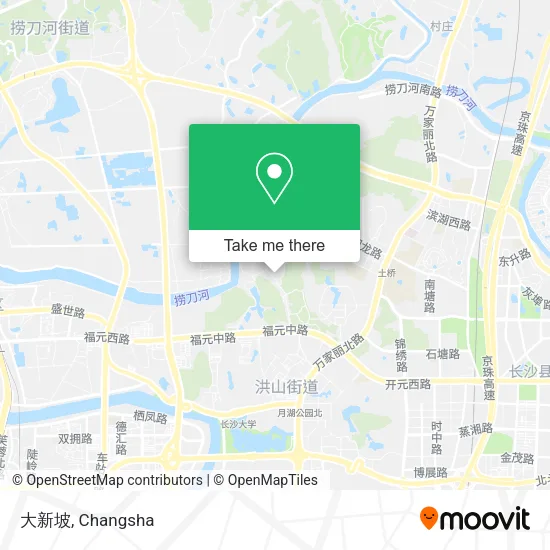 大新坡 map