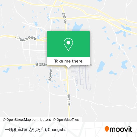 一嗨租车(黄花机场店) map