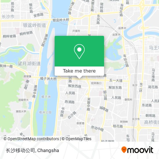 长沙移动公司 map