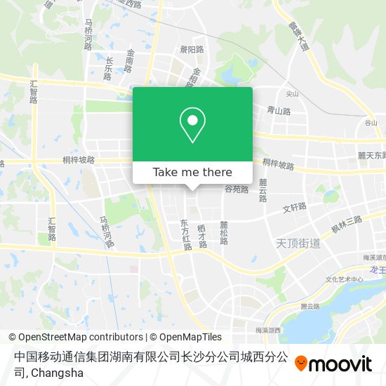 中国移动通信集团湖南有限公司长沙分公司城西分公司 map