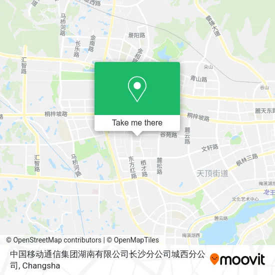 中国移动通信集团湖南有限公司长沙分公司城西分公司 map
