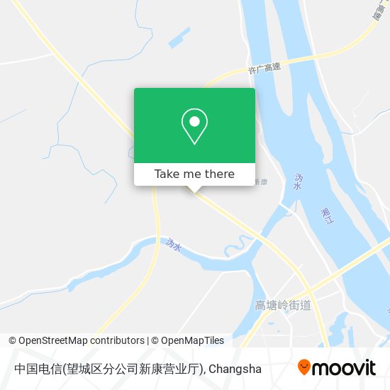 中国电信(望城区分公司新康营业厅) map