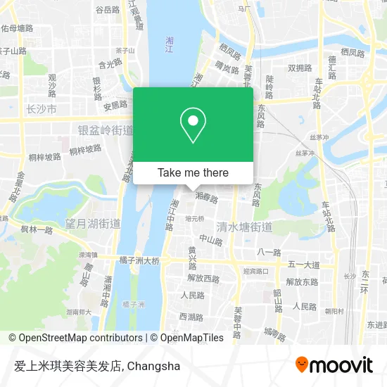 爱上米琪美容美发店 map