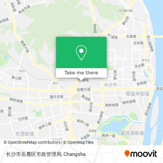 长沙市岳麓区市政管理局 map