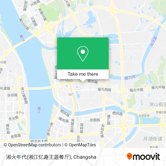 湘火年代(湘江忆趣主题餐厅) map