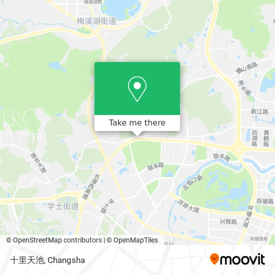 十里天池 map