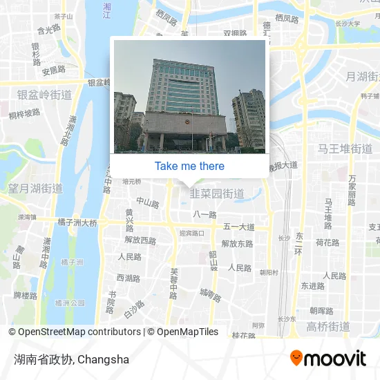 湖南省政协 map