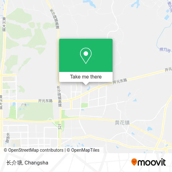 长介塘 map