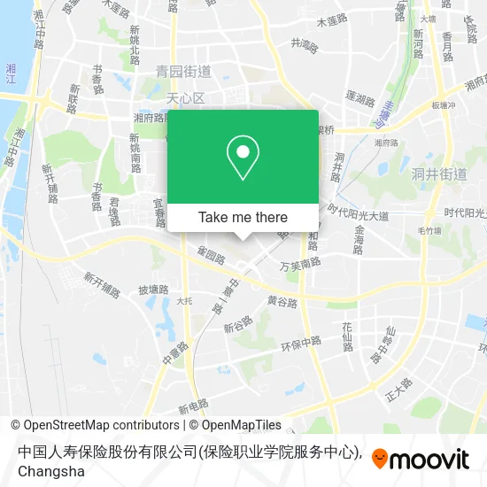 中国人寿保险股份有限公司(保险职业学院服务中心) map