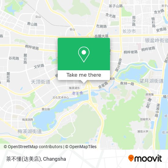 茶不懂(达美店) map