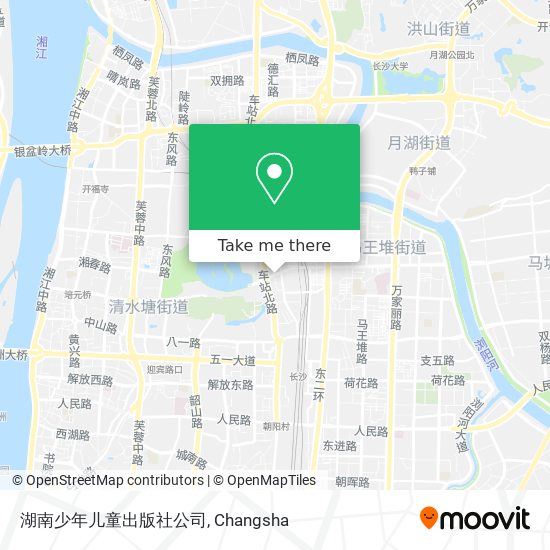 湖南少年儿童出版社公司 map