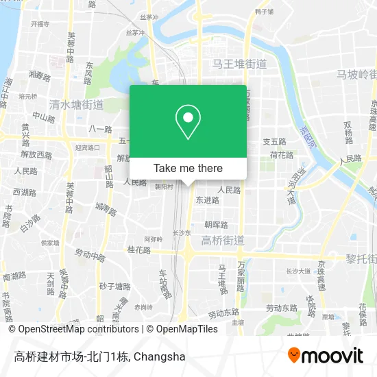高桥建材市场-北门1栋 map