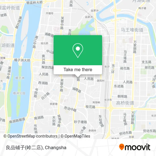 良品铺子(岭二店) map
