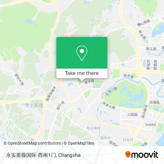 永实蔷薇国际-西南1门 map