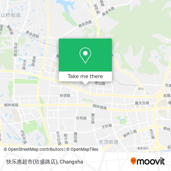 快乐惠超市(欣盛路店) map