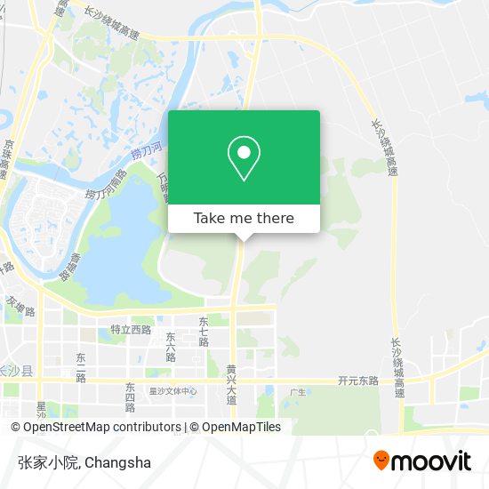 张家小院 map