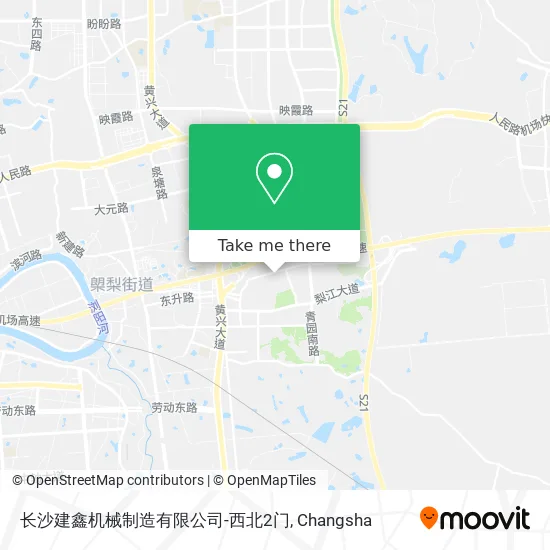 长沙建鑫机械制造有限公司-西北2门 map