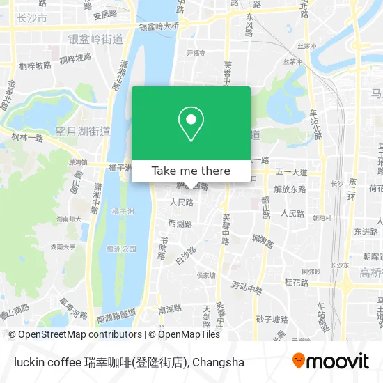 luckin coffee 瑞幸咖啡(登隆街店) map