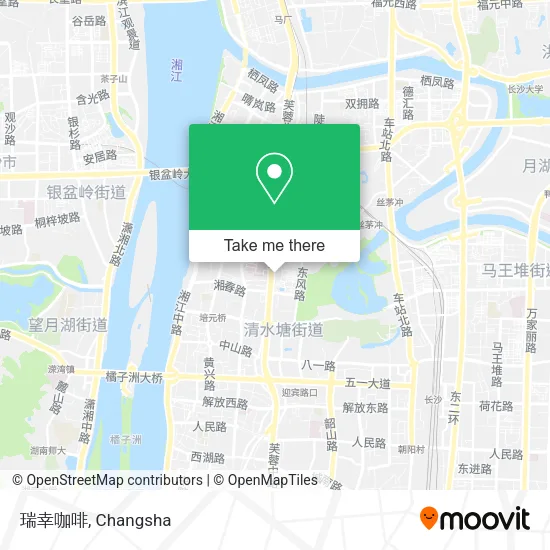 瑞幸咖啡 map