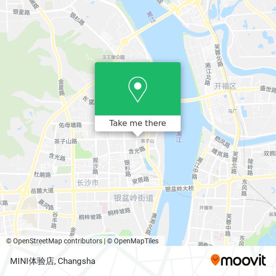 MINI体验店 map